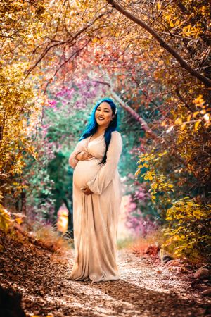 Silverwood Lakes maternity photoshoot High Desert Southern California