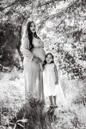 Silverwood Lakes maternity photoshoot High Desert Southern California