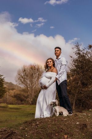 Silverwood Lakes maternity photoshoot High Desert Southern California