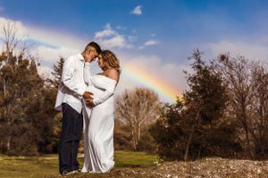Silverwood Lakes maternity photoshoot High Desert Southern California