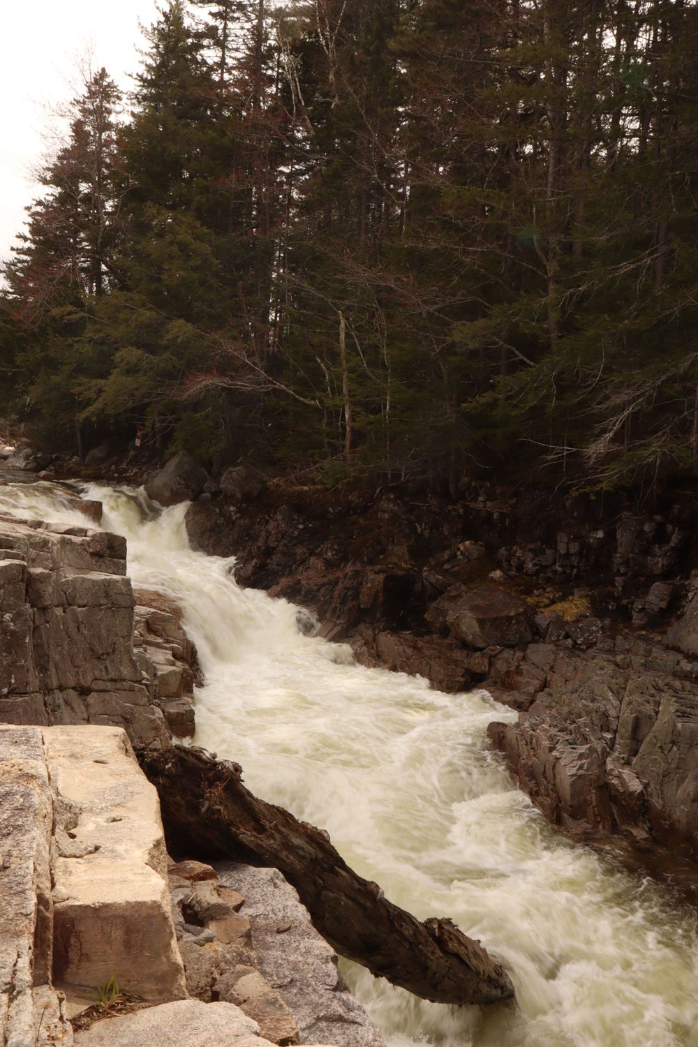 Kancamagus waterfall