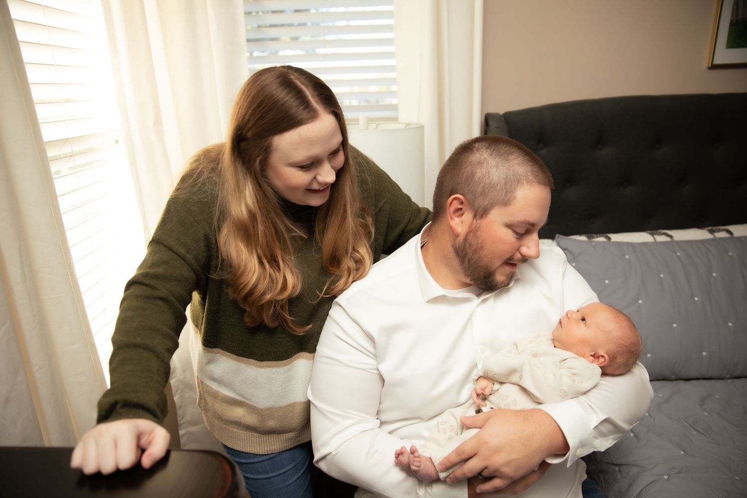 Lifestyle Session in home at Montgomery Alabama