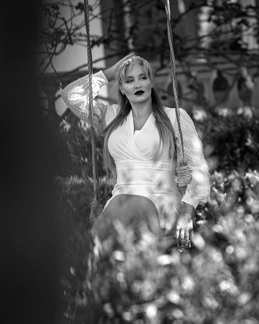 Model Bre in her element