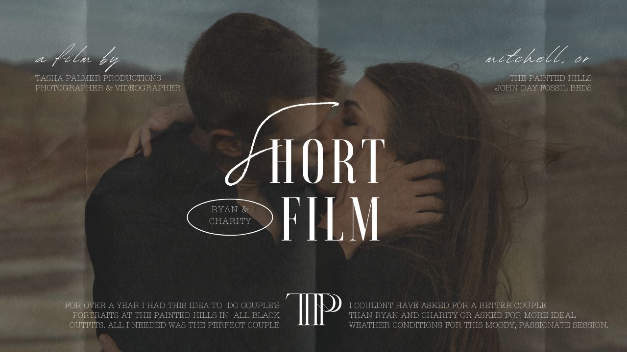 Cinematic film title card with moody lighting and text overlay.