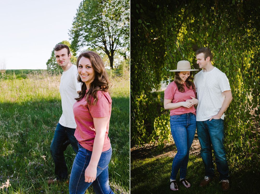 Toledo Botanical Gardens Professional couple photographer