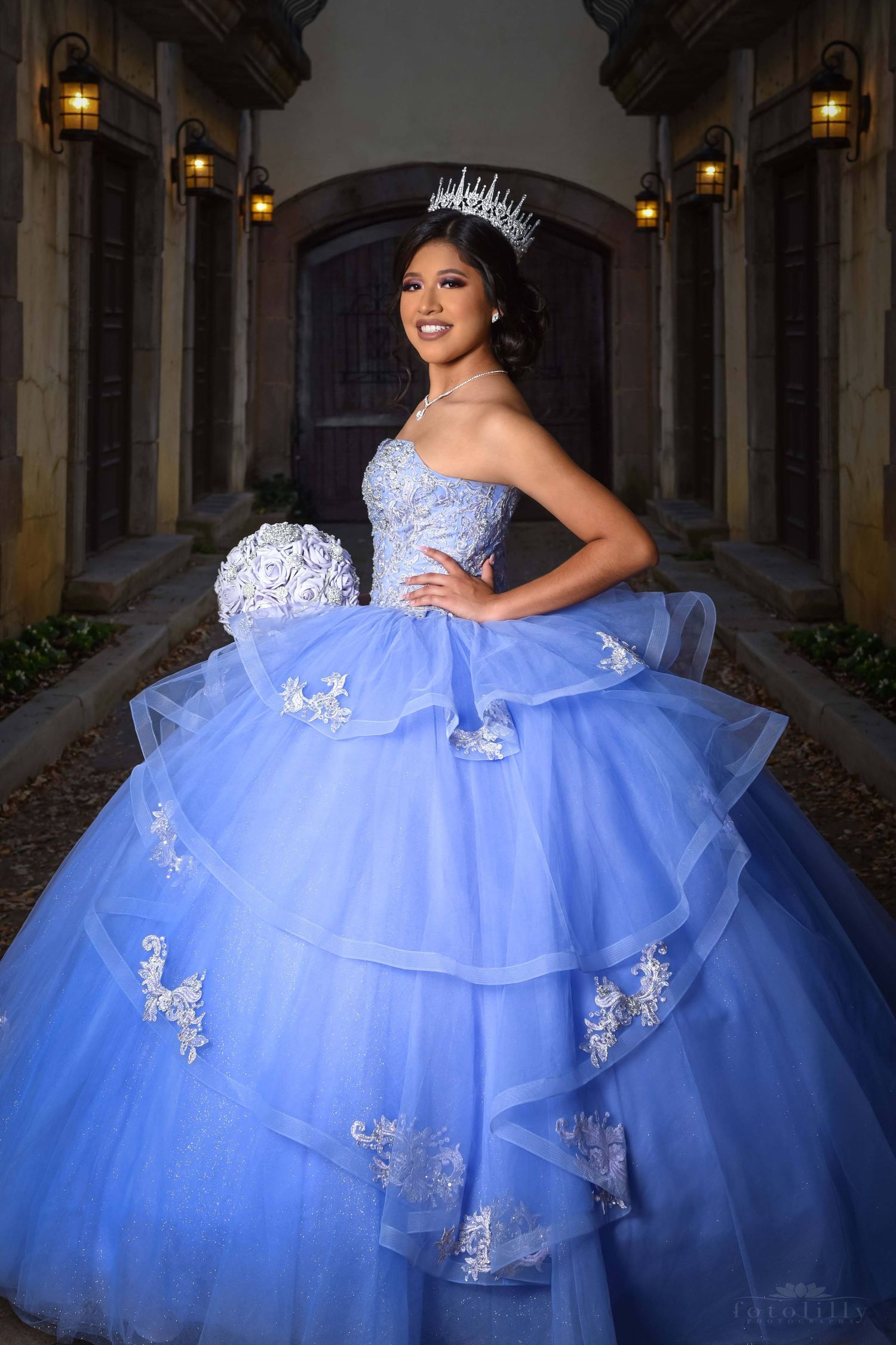 Quince Photography Package Kaley Gallery ibaby blue Quince dress dallas fort worth quinceanera photographers fotolilly