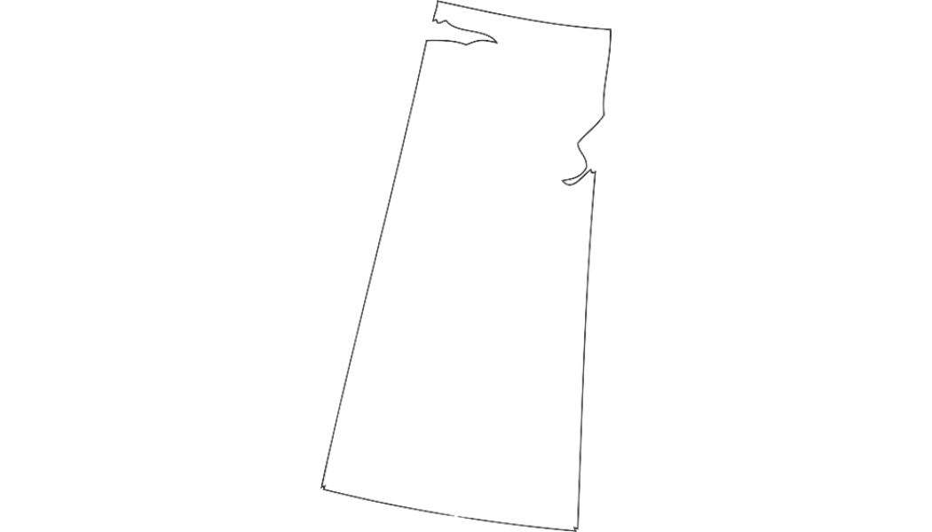 Line drawing image of Saskatchewan showing Elopement availability