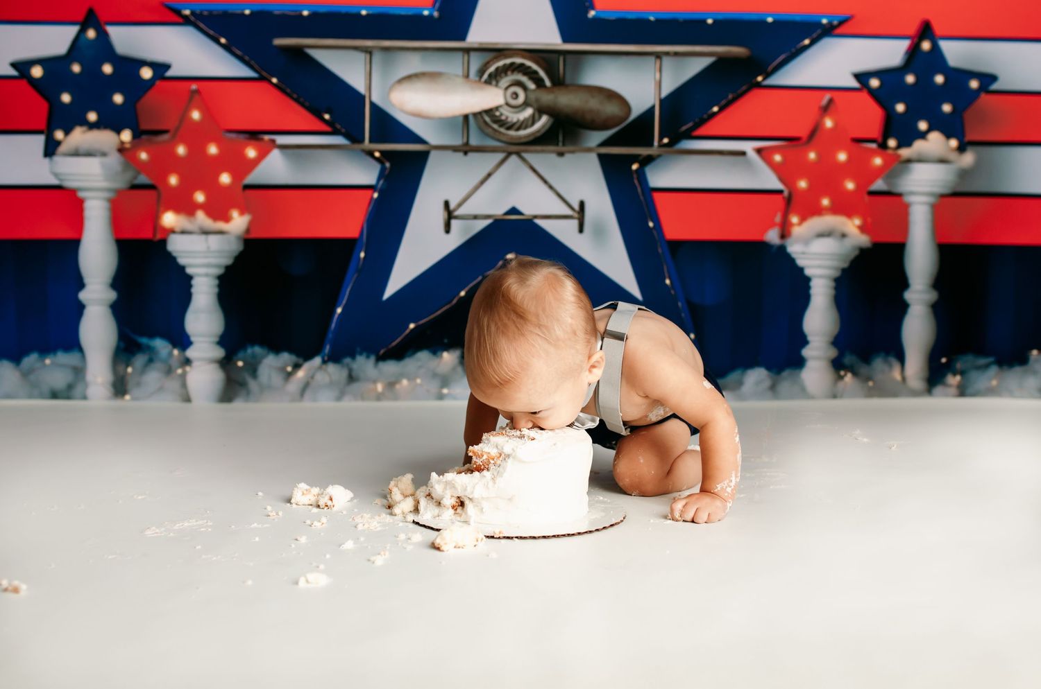 Chillicothe Ohio Photographer Cake smash studio