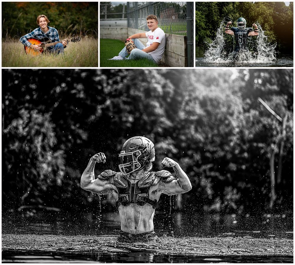 Senior session in Grand Ledge, MI