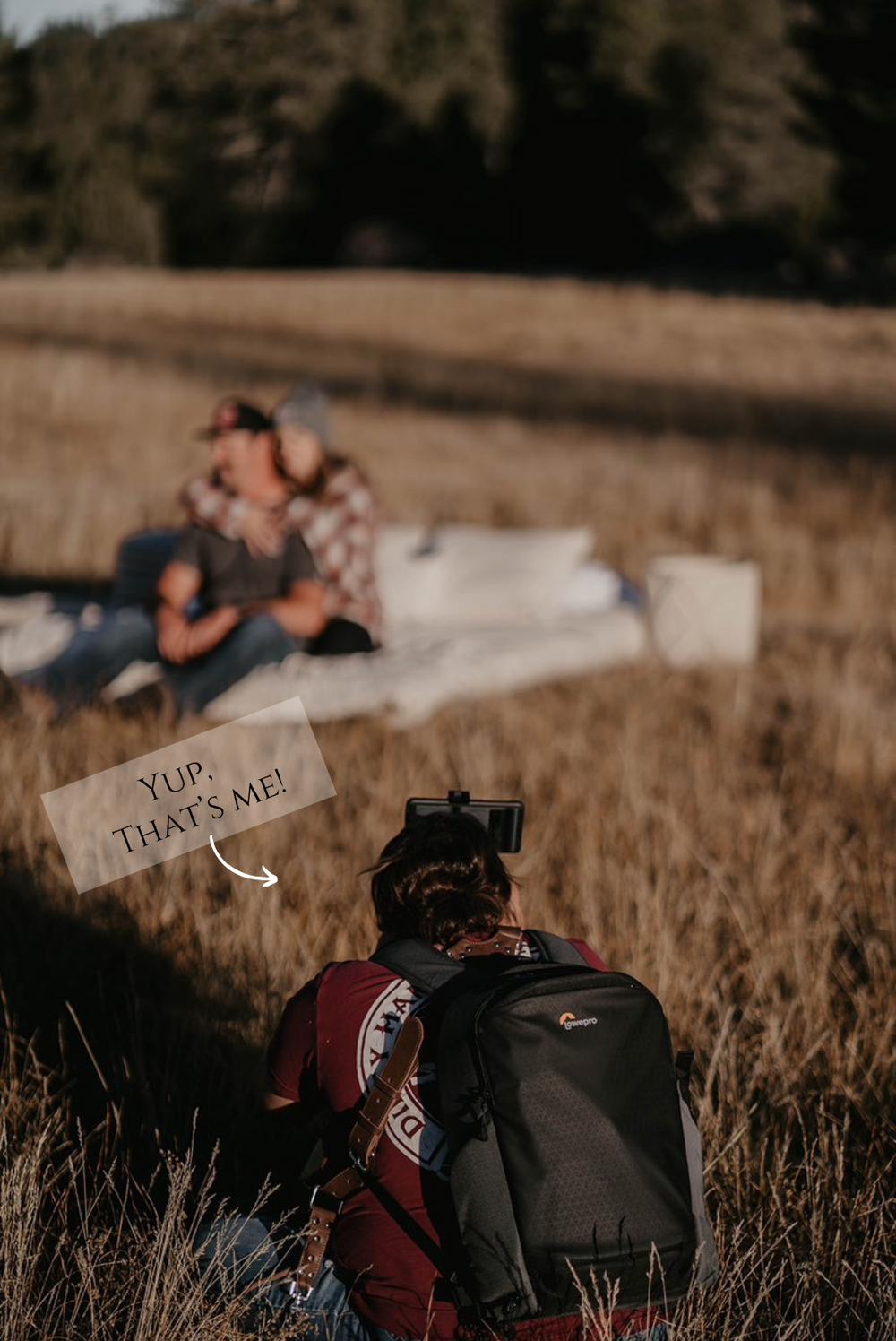Behind The Scenes Photographer Meadow Hope Valley