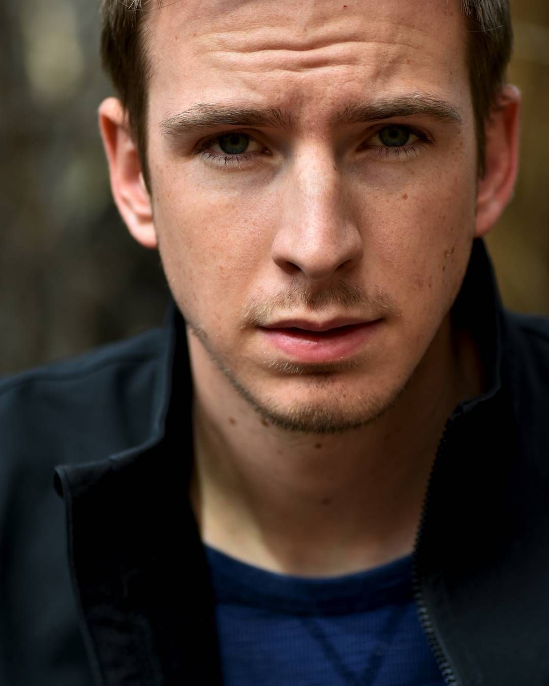 Man looking right into camera