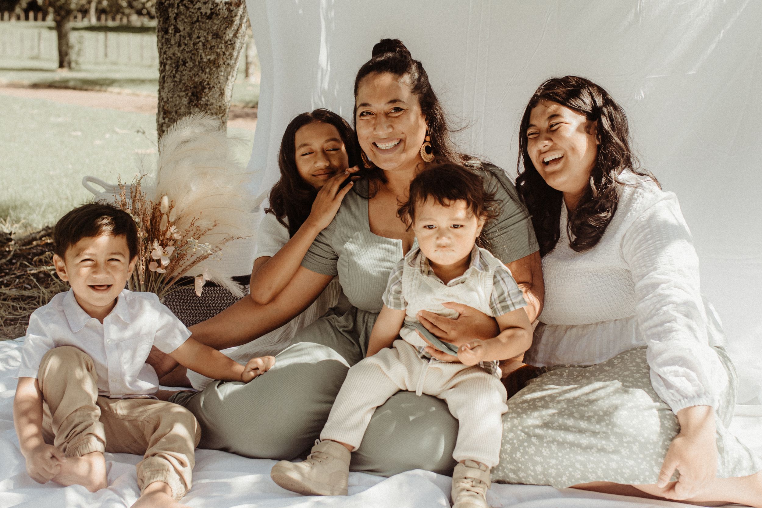 family picnic photoshoot
