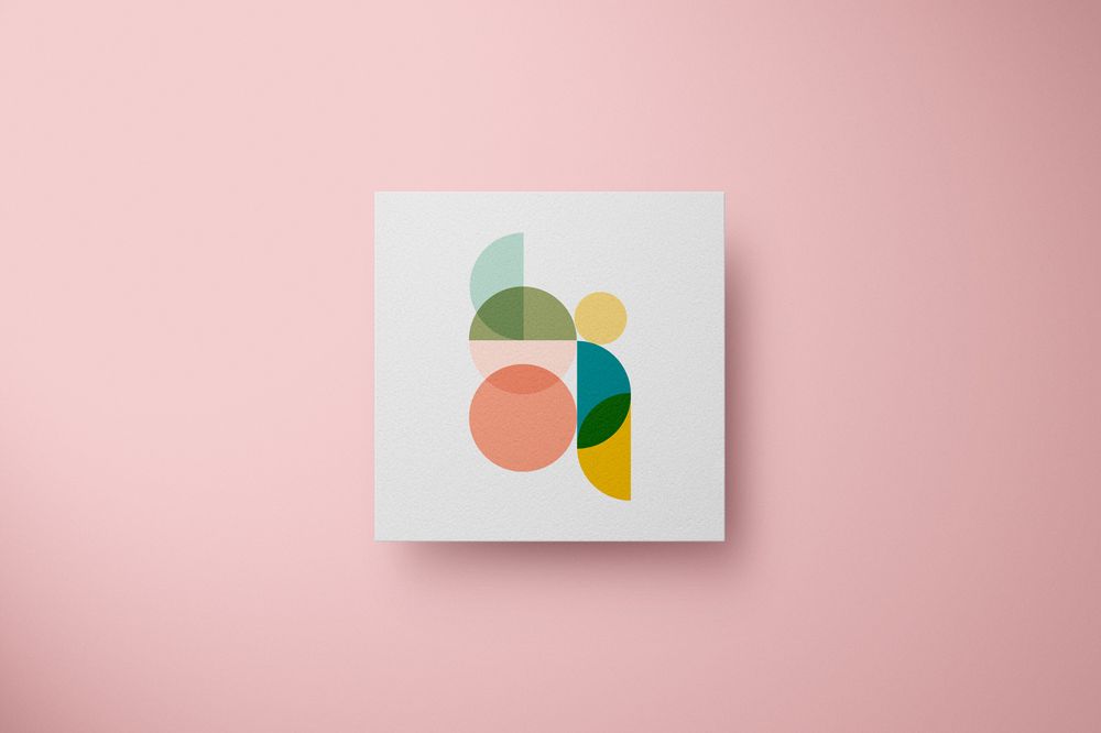 geometric illustration logo