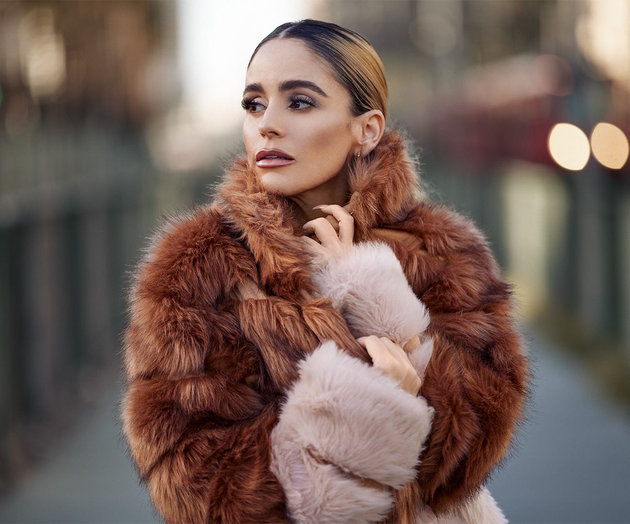 Stylish photoshoot with model Christina