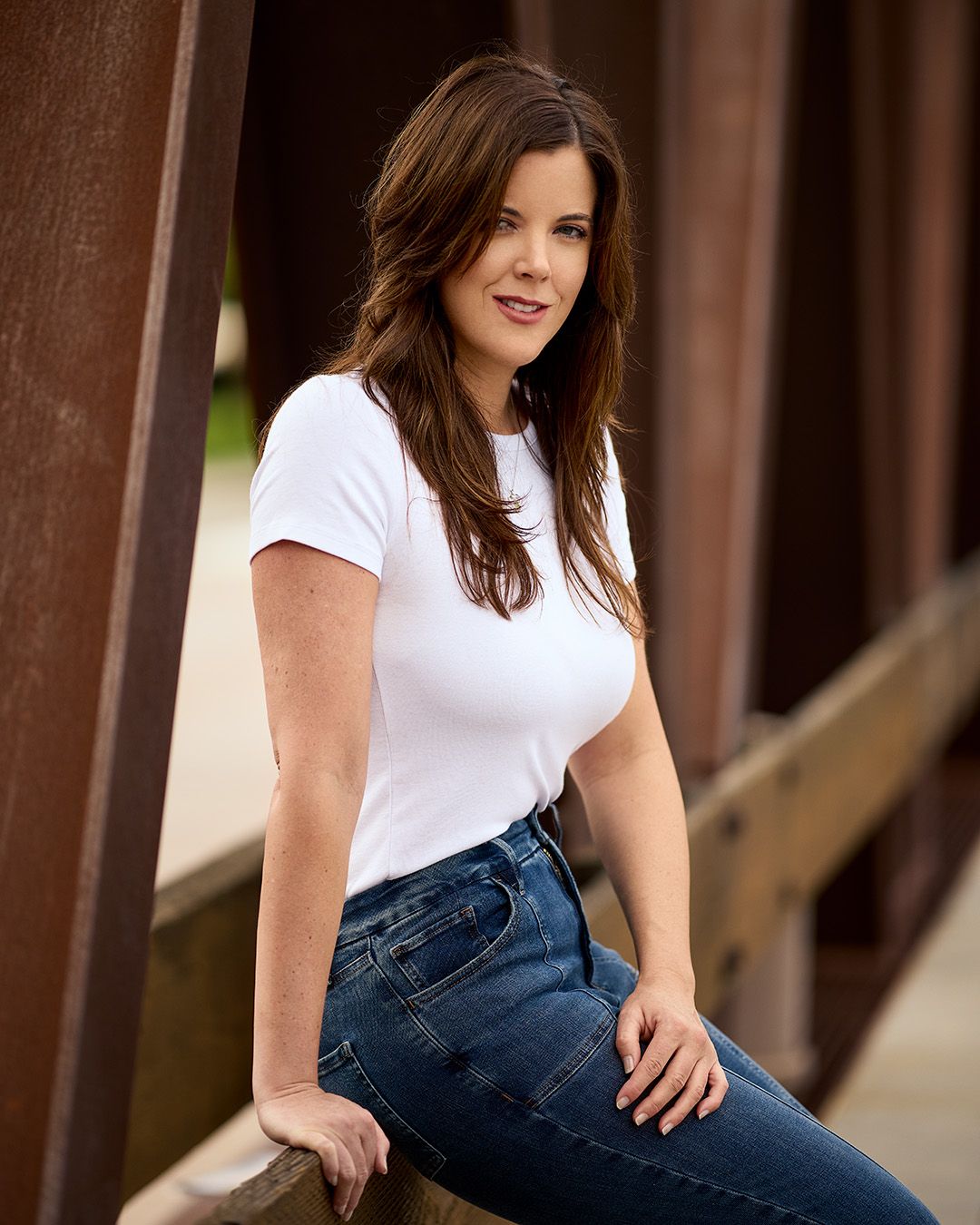 Casual outdoor portrait