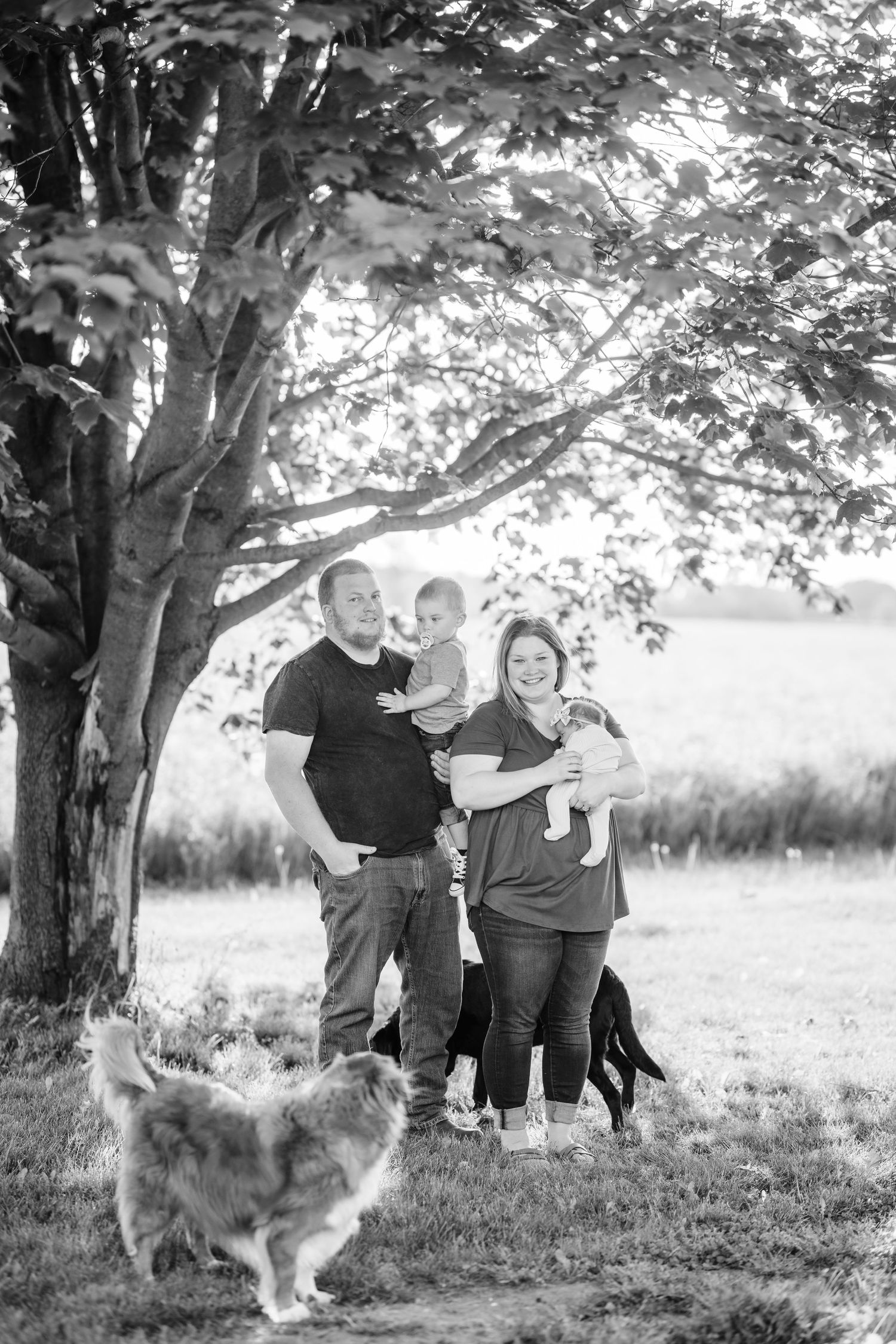 Our little family.
