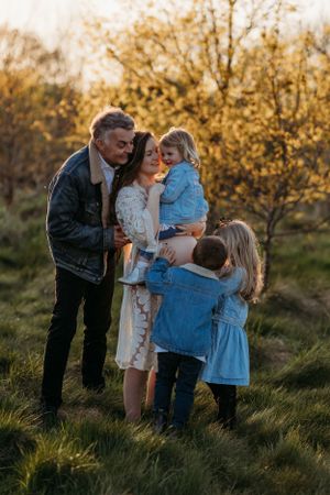 authentic family photo - Lifestyle family photography from a family photoshoot in shrewsbury