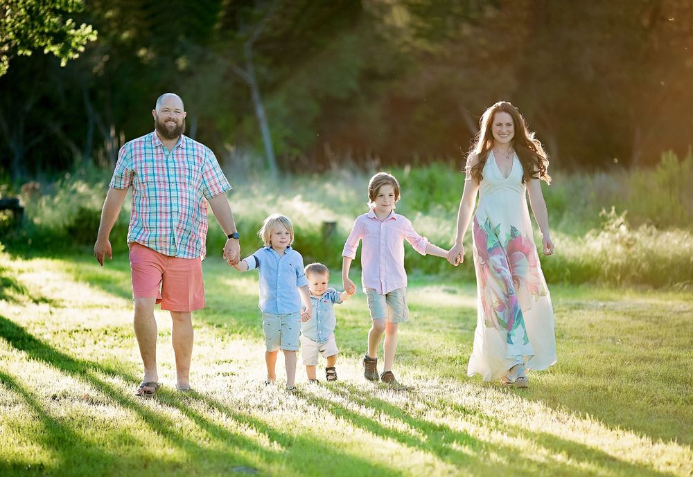 texas sunset family sesion