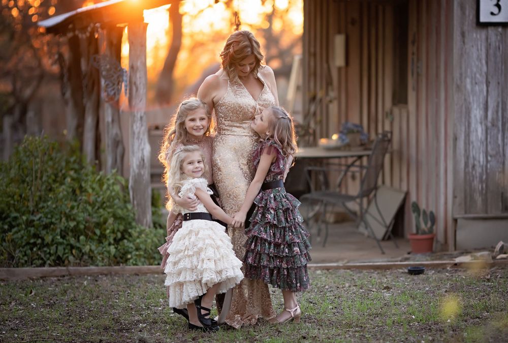 texas sunset family sesion
