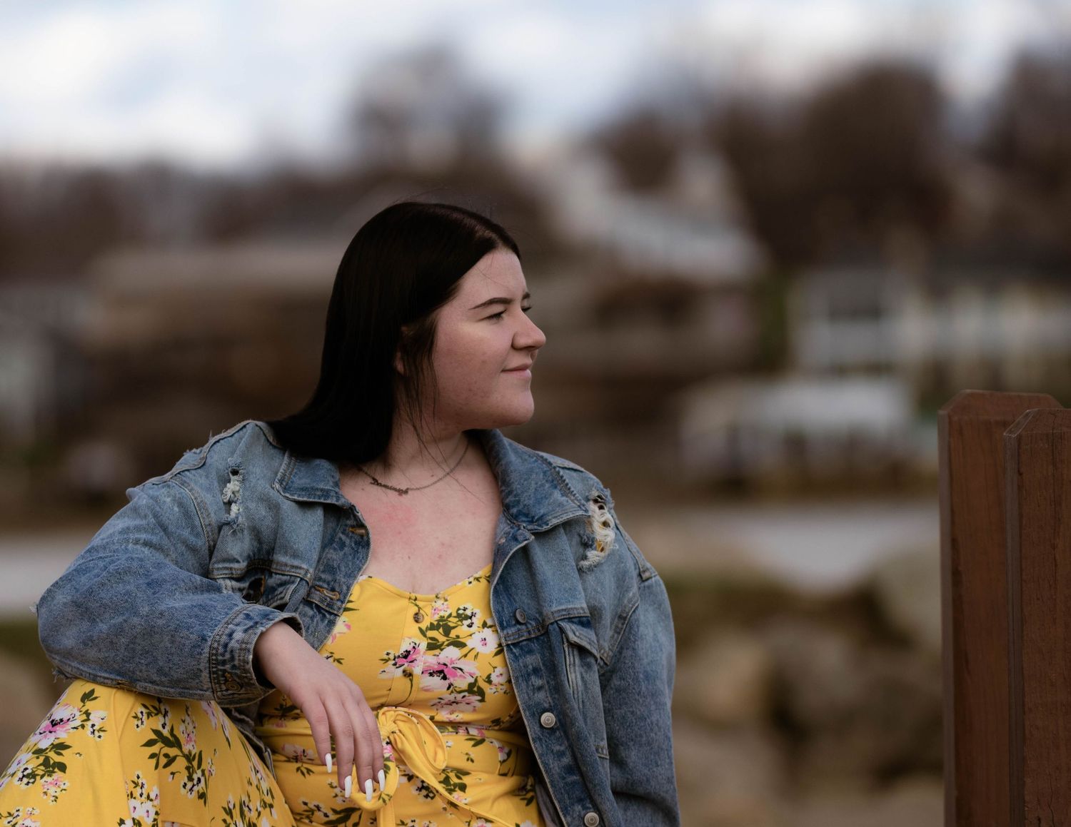 senior photoshoot at Sutton Beach, Apple Valley, Ohio