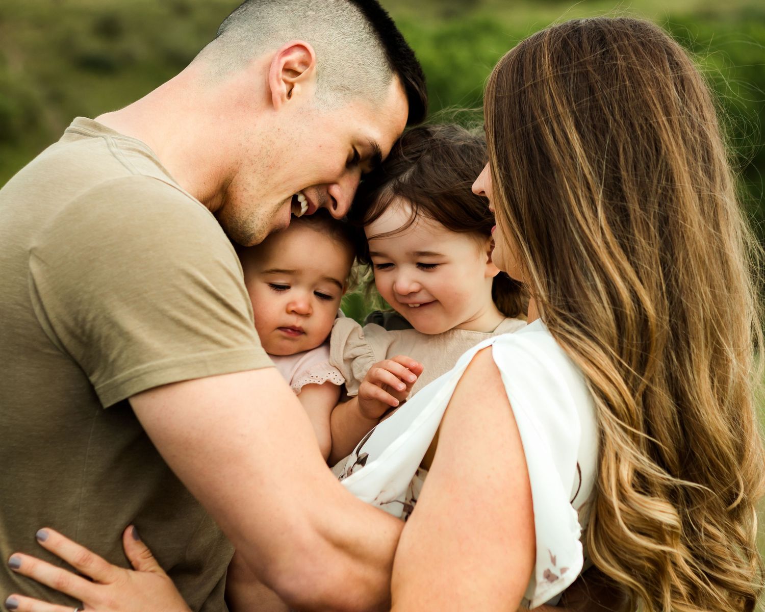 Beautiful authentic family photography in Calgary AB by Love & Sunshine Photography.
