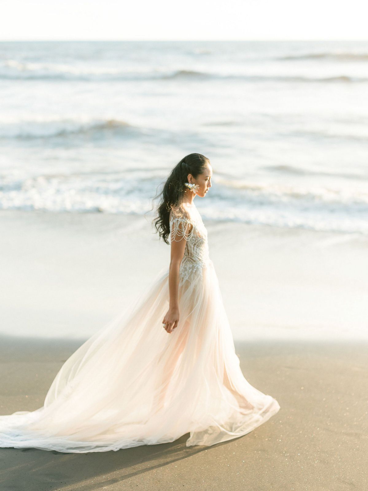 Canggu Bali Wedding Sunset Editorial