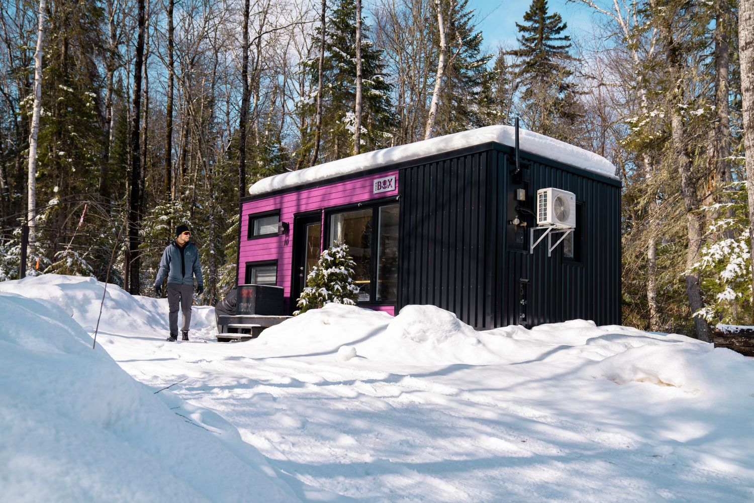 Auberge du Lac Taureau photo Coolbox chalet Gaelle Tremblay