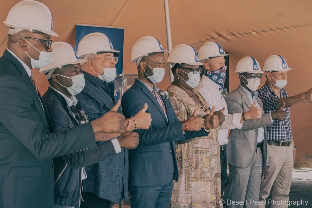 Events photography at Swakopmund with Paratus cable landing event