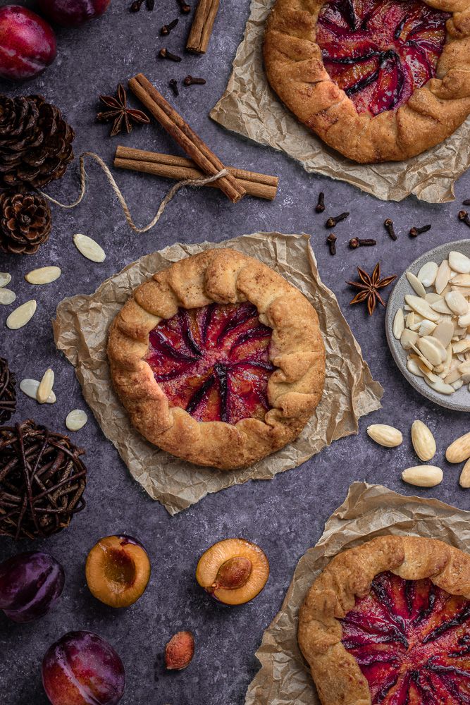 Spicy Plum Galette - Photo by © Reka Csulak
