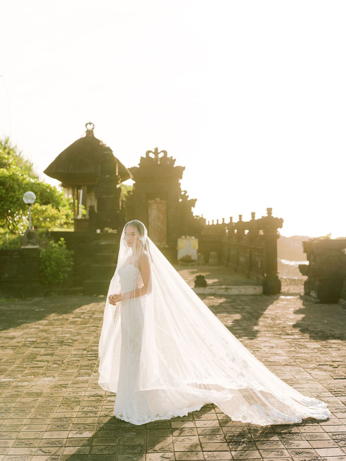 Canggu Bali Wedding Sunset Editorial