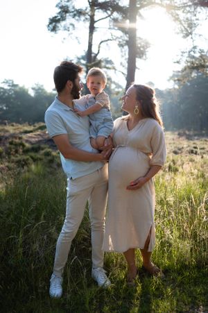 Gezinsshoot op de heide - Elles Yanna Photography