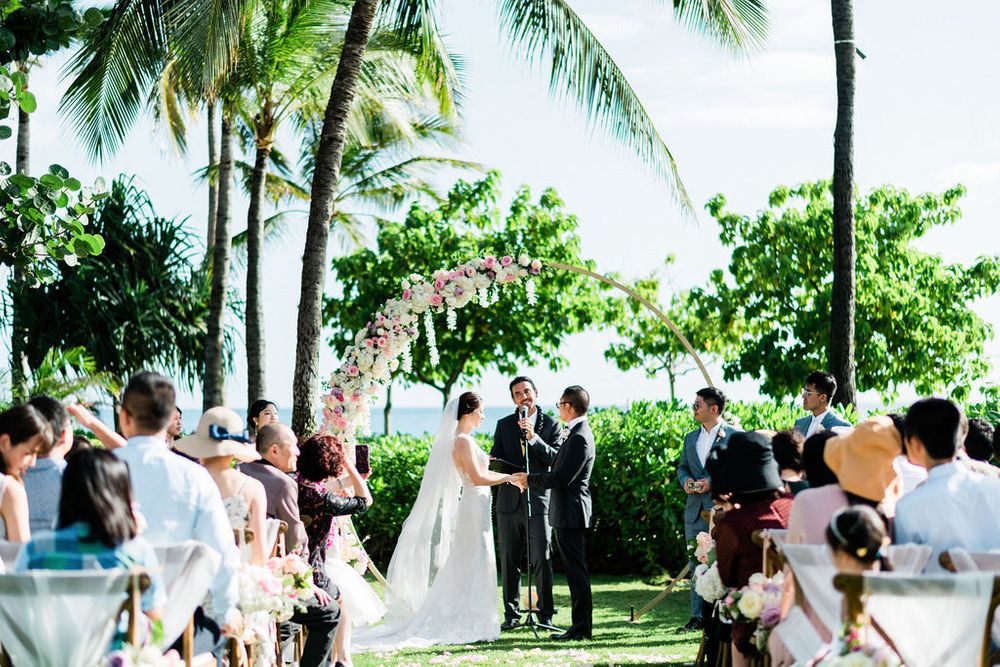 Four Seasons Oahu Wedding Hawaii Wedding Design Hawaii Wedding Day of Coordinator Planner