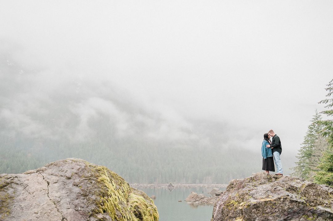 lake cushman engagement