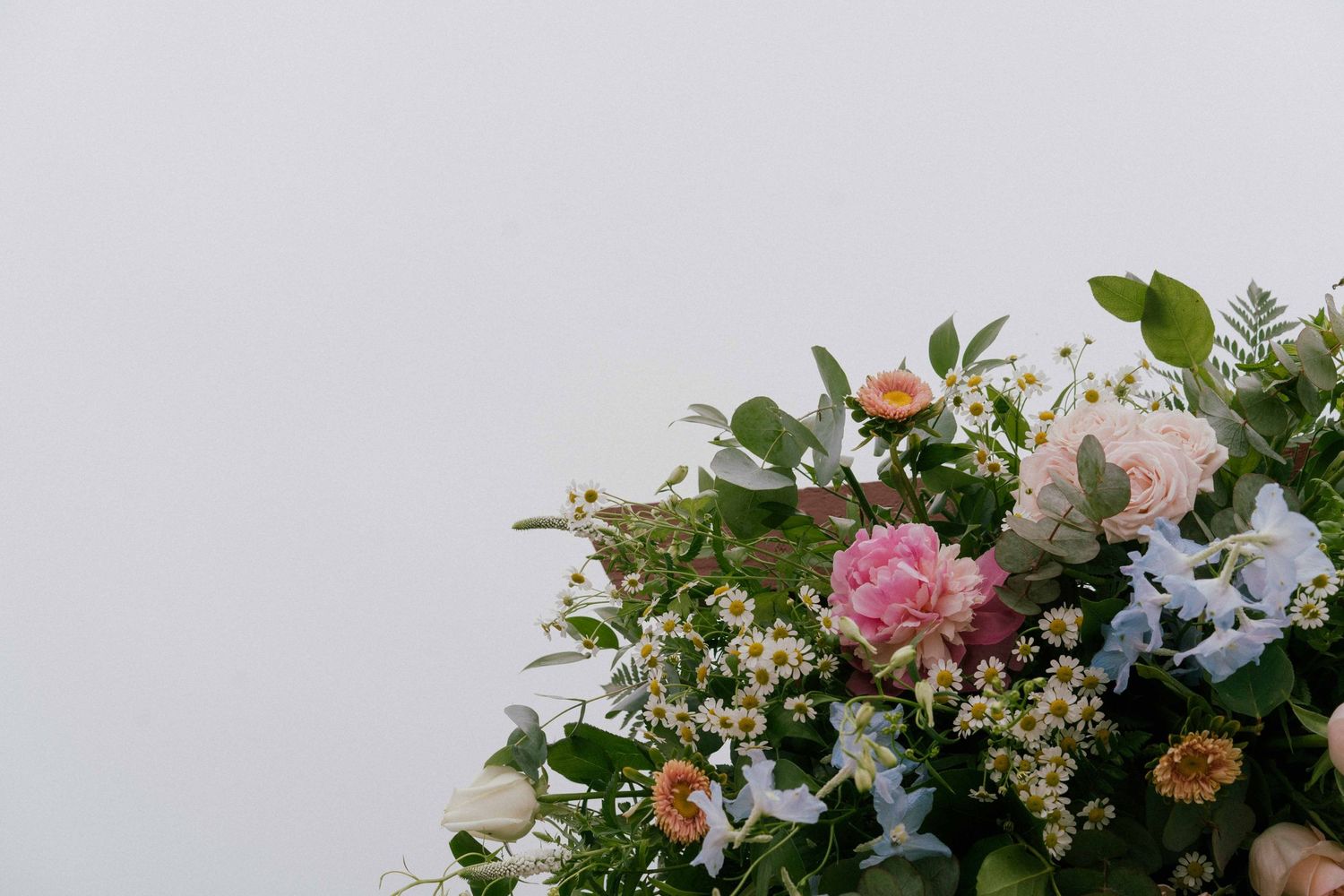 Floral Arrangement Crear Wee Weddings
