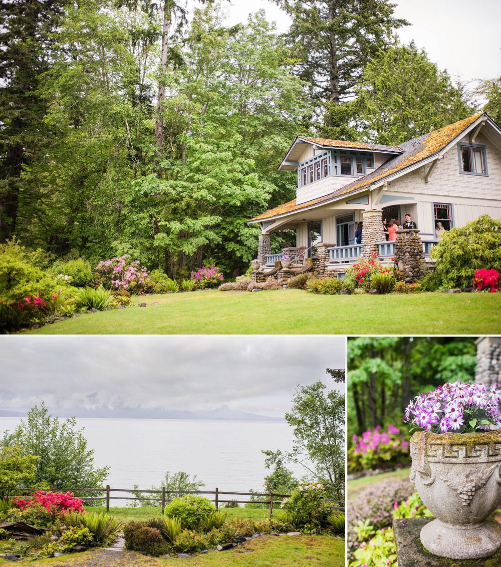 emel house wedding ceremony seabeck washington pnw pacific northwest