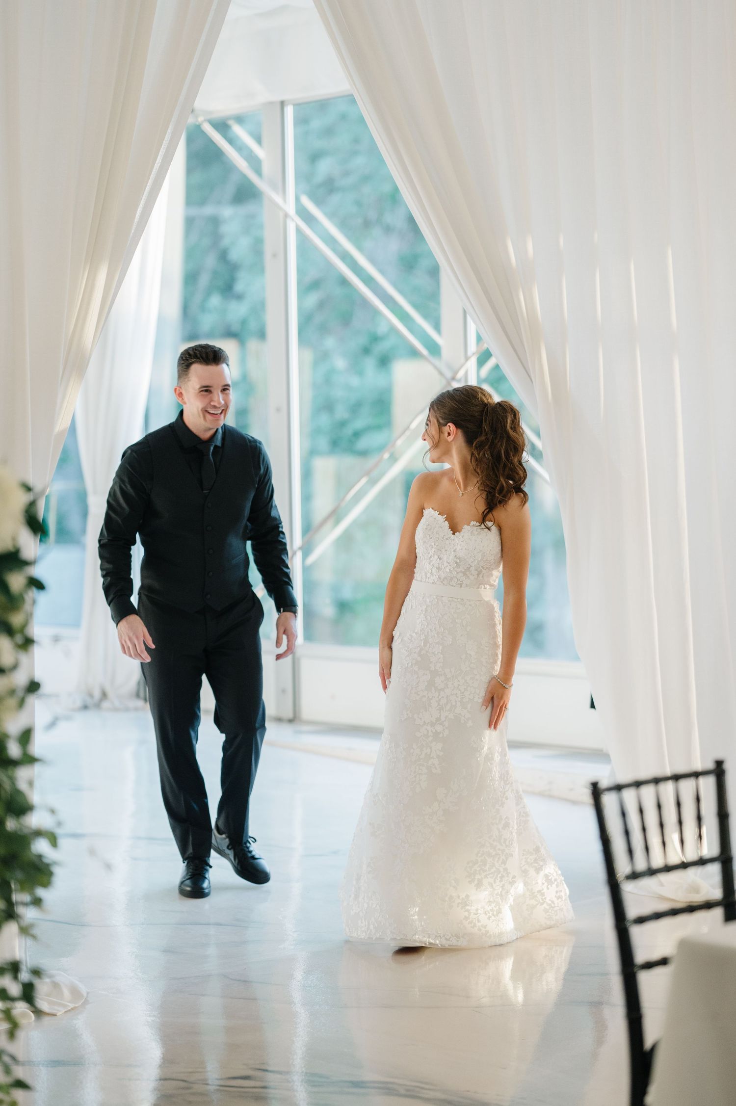 Modern Black Tie Summer Wedding at Monte Bello Estate | Candace Sims Luxury Chicago Fine Art Wedding Photographer