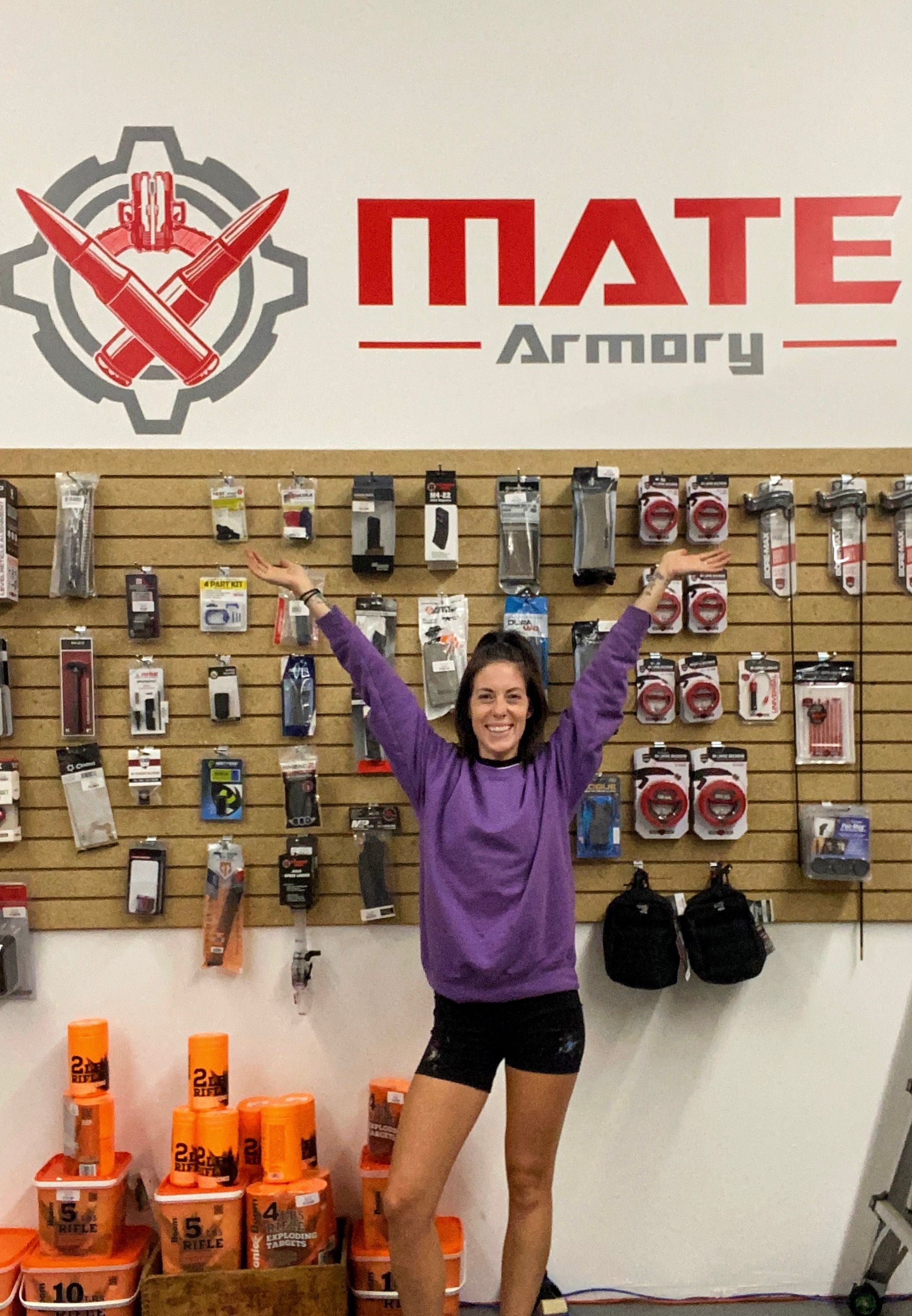 Mate Armory logo in Sunrise Beach, MO