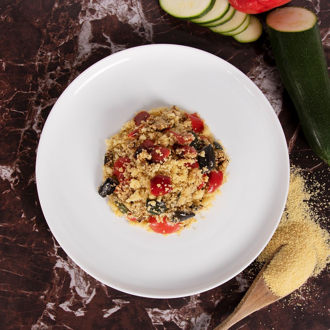 Food photography of Italian pasta and fresh ingredients dish in sydney