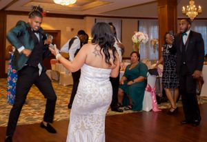 Wedding Reception Dance Bride and Groom