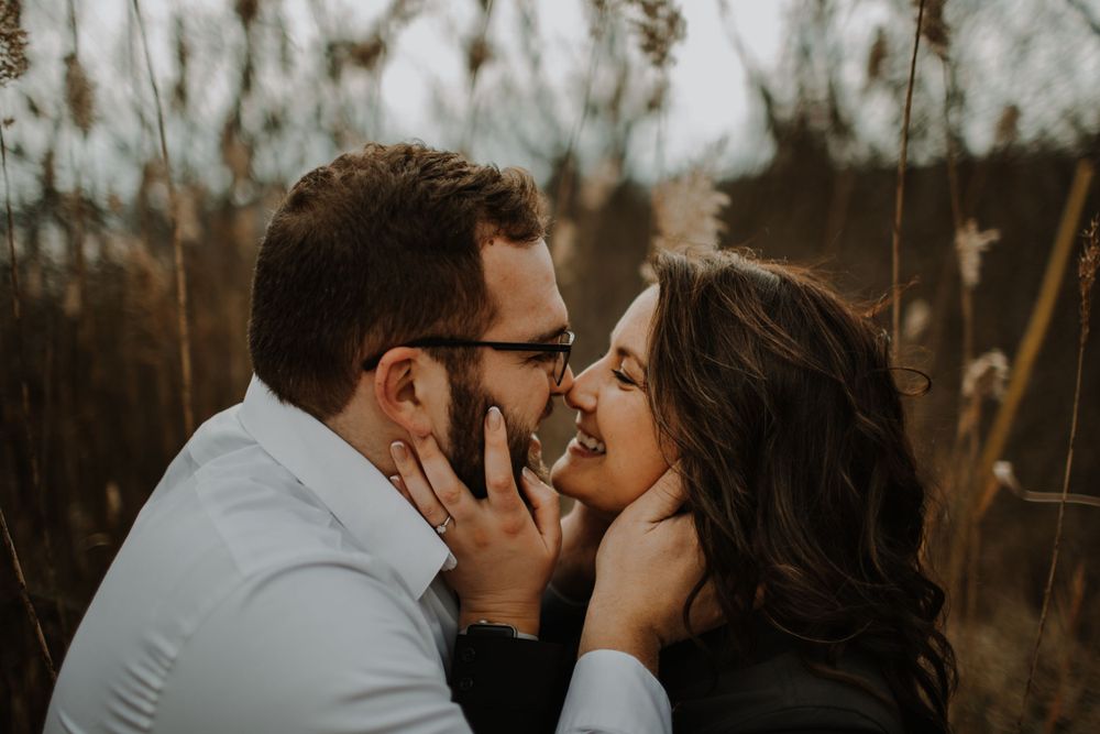 couple engagement shoot session moody near me central KY Kentucky Lexington wedding Louisville Clifty Falls Indiana