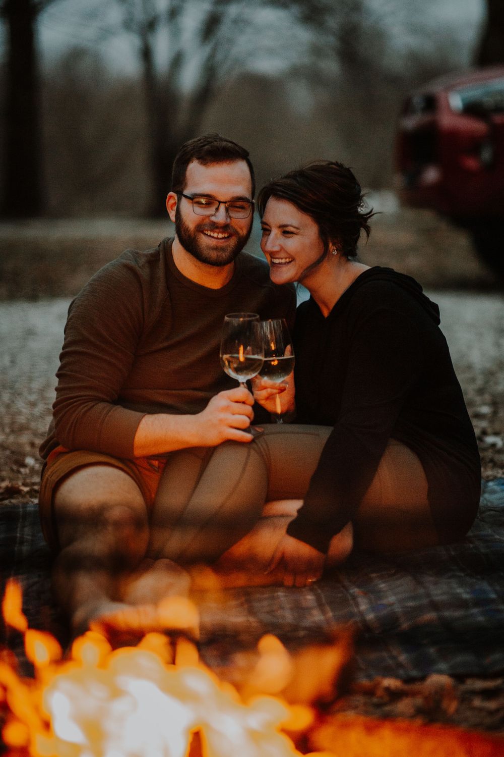 couple engagement shoot session moody near me central KY Kentucky Lexington wedding Louisville Clifty Falls Indiana