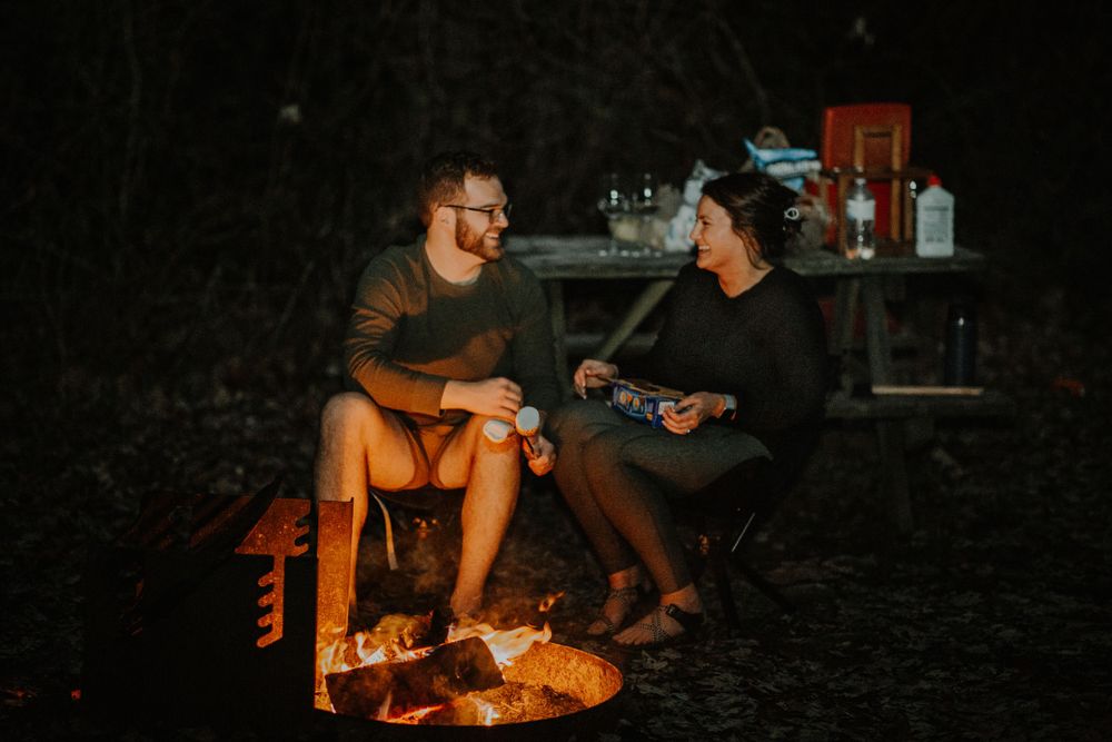 couple engagement shoot session moody near me central KY Kentucky Lexington wedding Louisville Clifty Falls Indiana