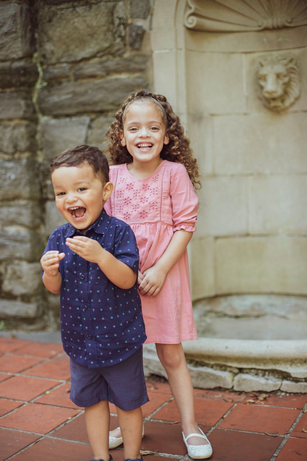 kids laughing