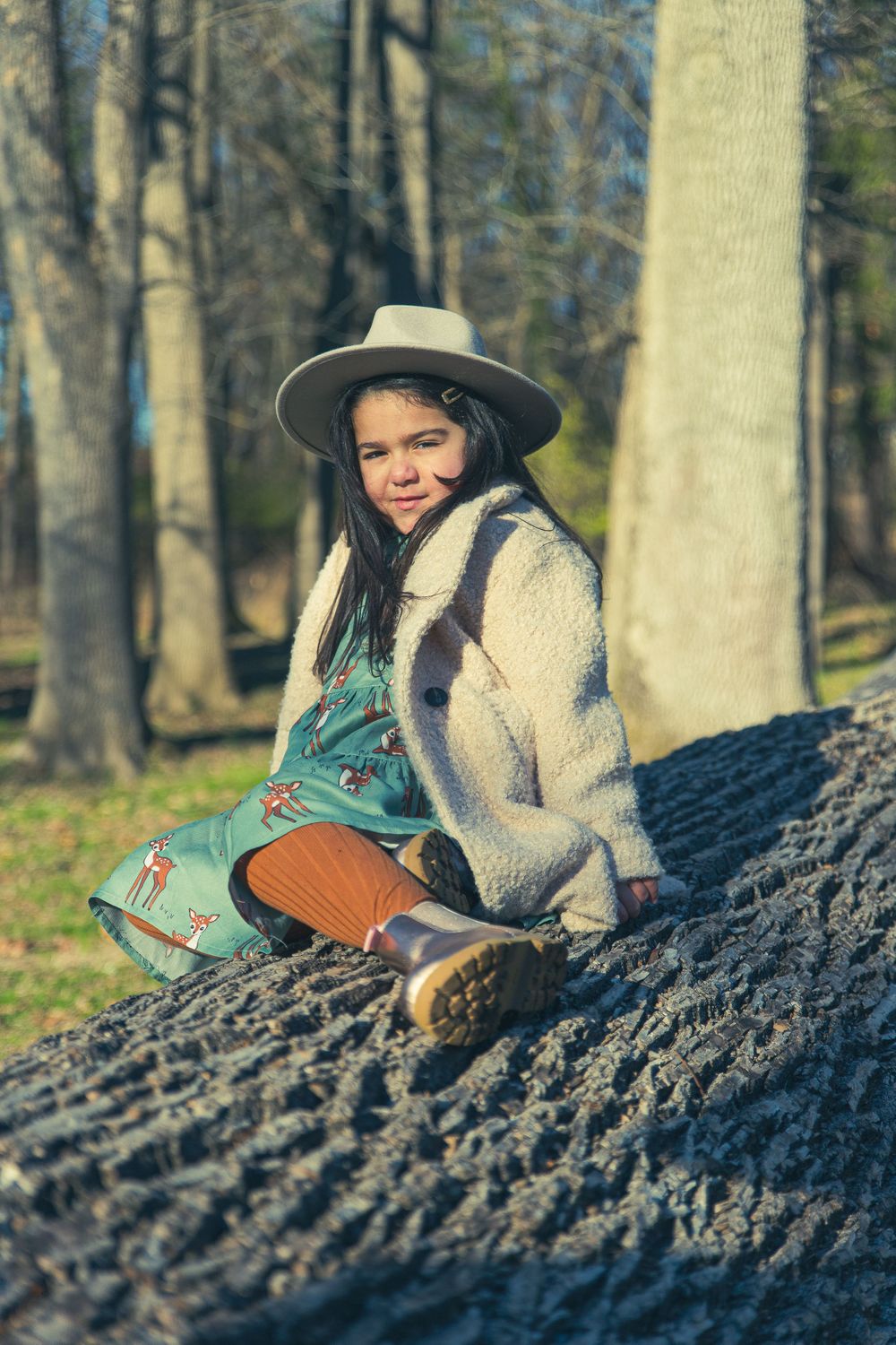 Little girl in the Park