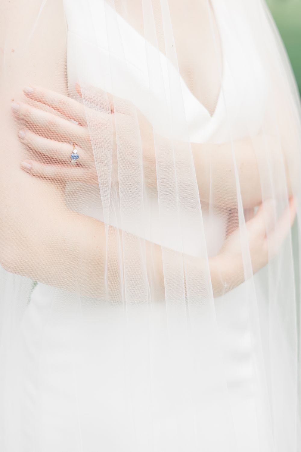 bride under a vale