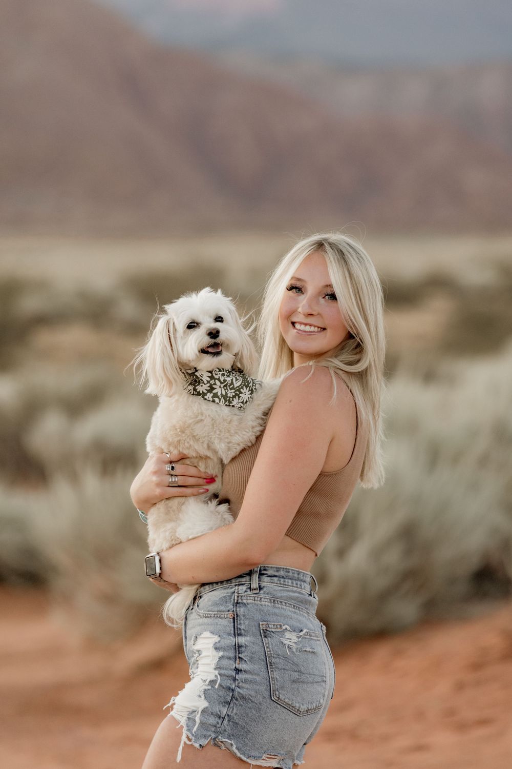portrait pet photoshoot utah