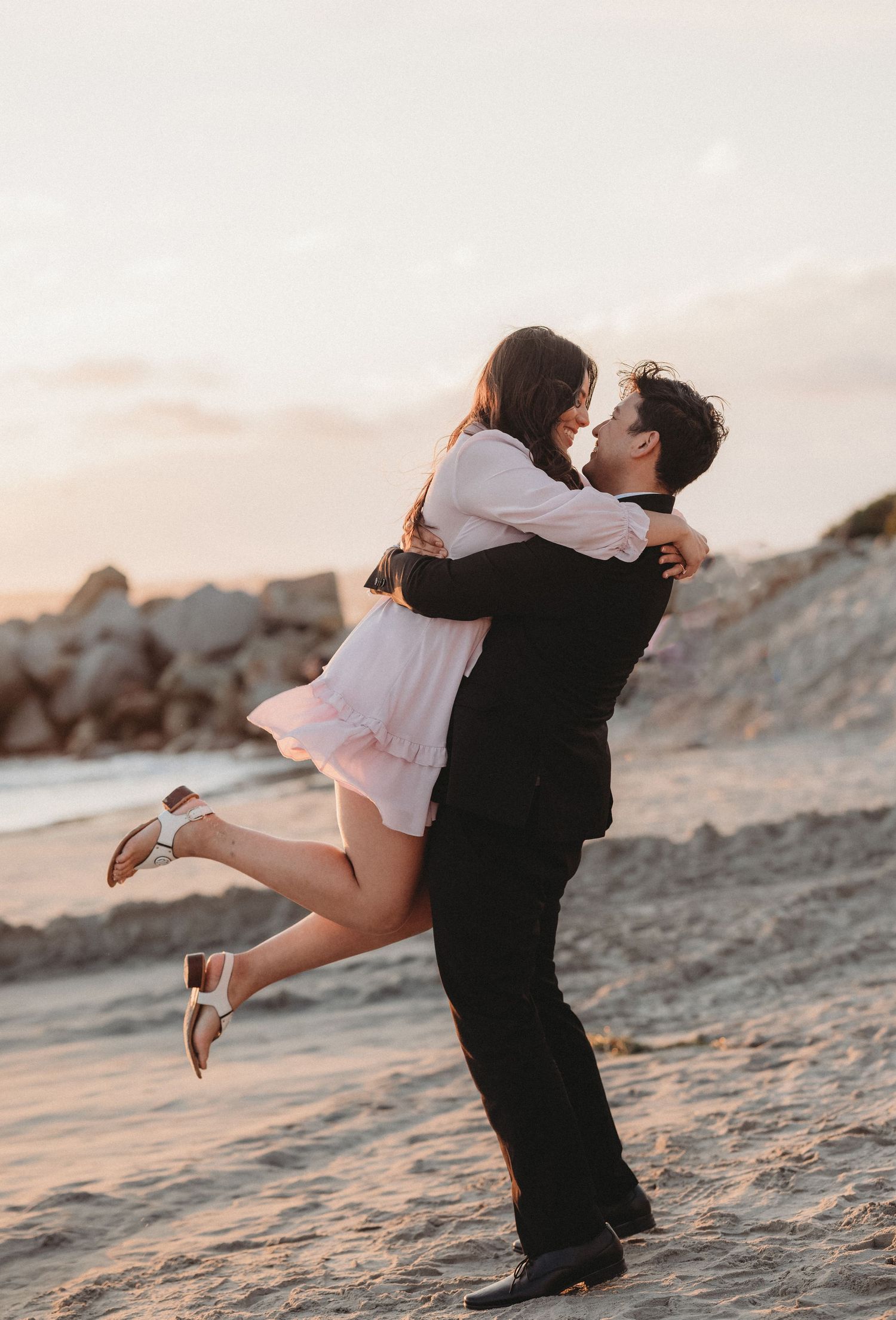 proposal photoshoot at Hotel del Coronado