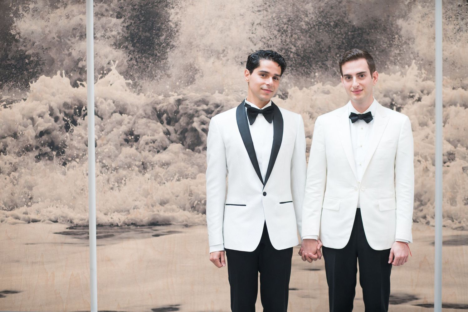 A gay wedding at the Parrish Museum