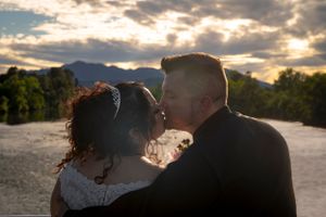 Sunset Kissing