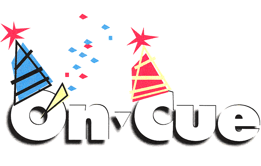 On Cue Anniversary Logo